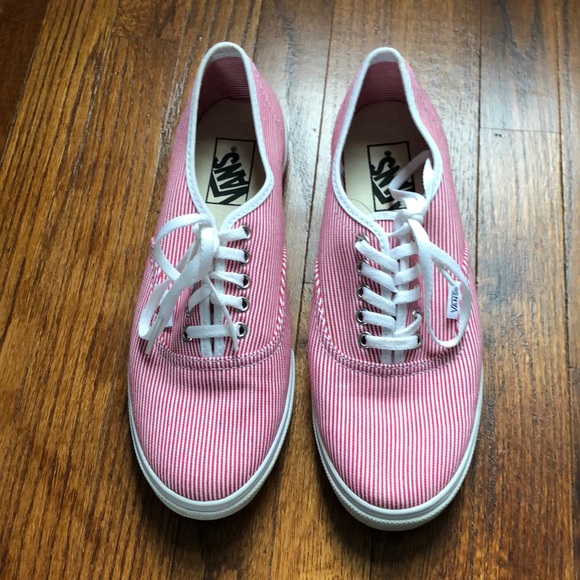 vans striped shoes